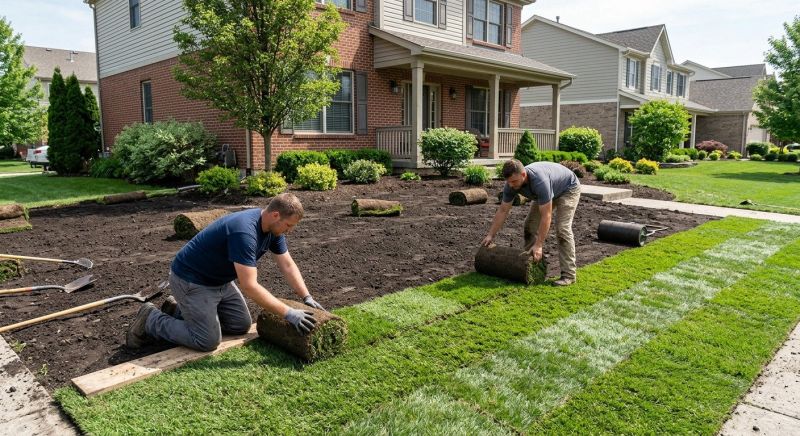 Lawn Sodding in Rockwall, TX