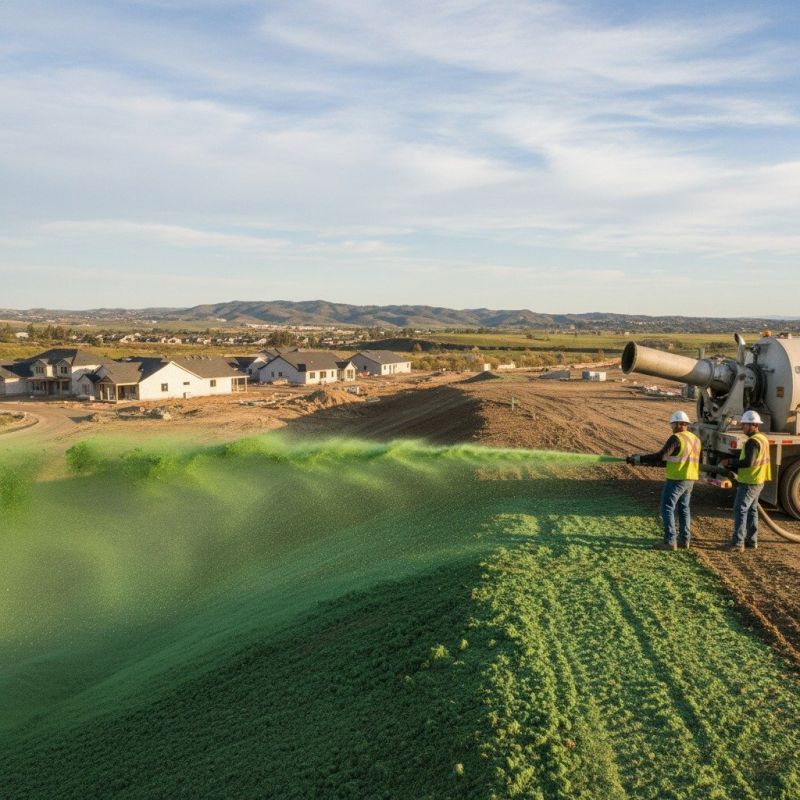 Yard Hydroseeding